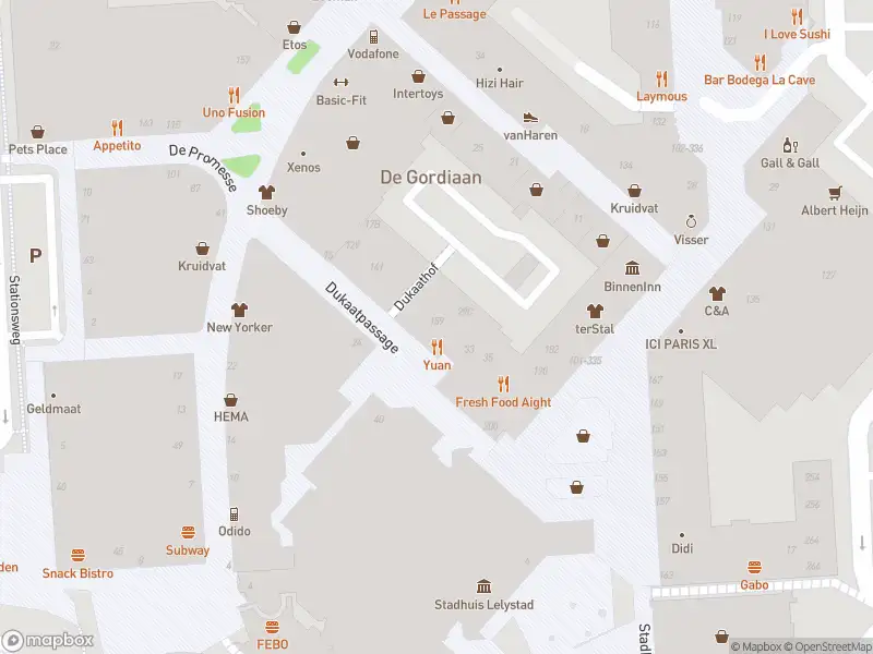 Anonieme overlastmelding Dukaatpassage in Lelystad