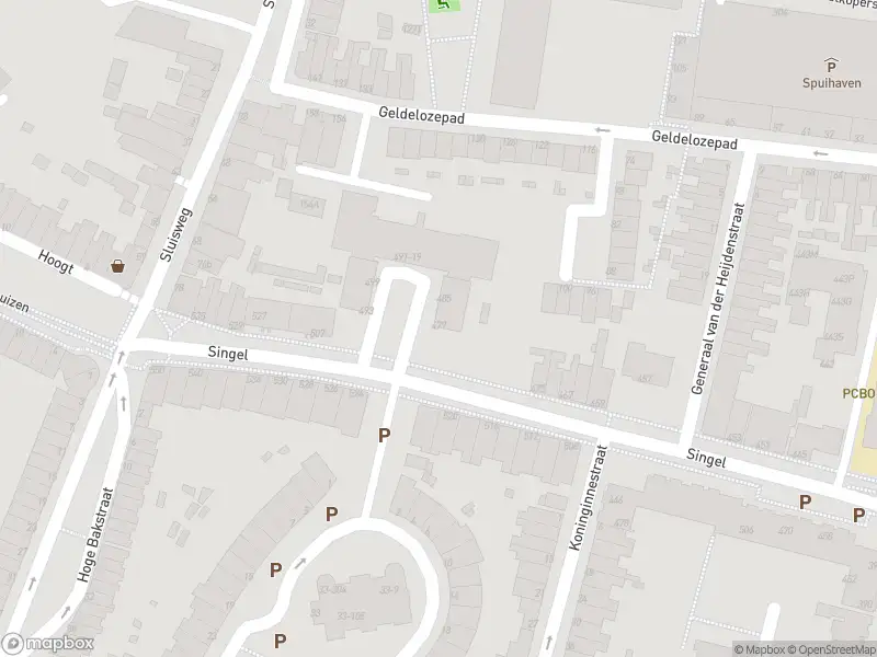 Ambulance met gepaste spoed naar de Singel in Dordrecht