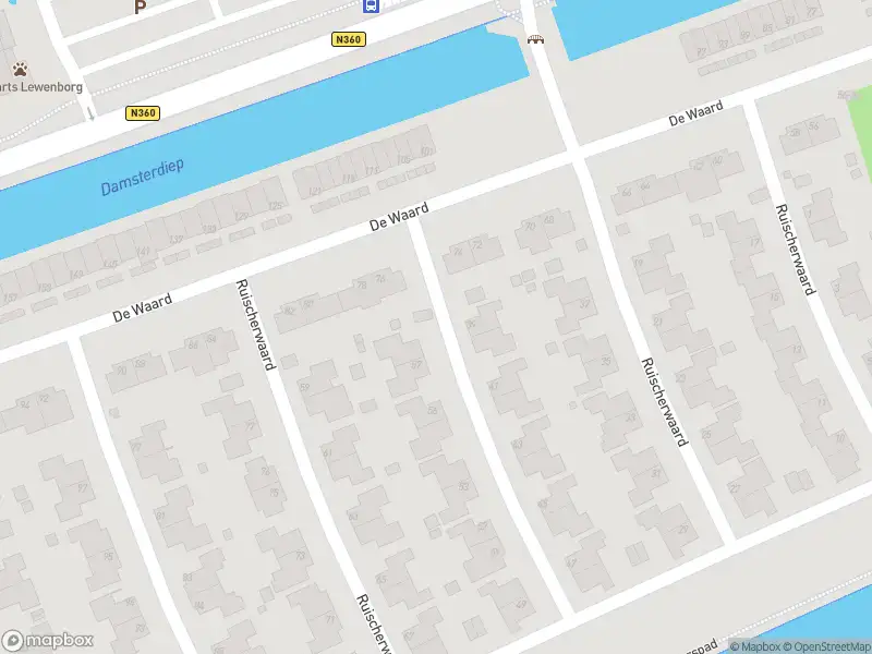 Brandweer met grote spoed naar de De Waard in Groningen vanwege personen te water