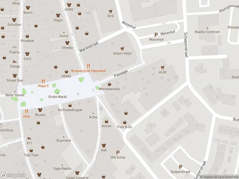 Brandweer met gepaste spoed naar de Passage in Raalte vanwege een liftopsluiting