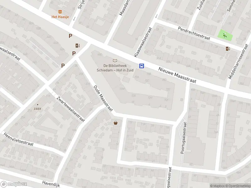 Ambulance met grote spoed naar de Oude Maasstraat in Schiedam