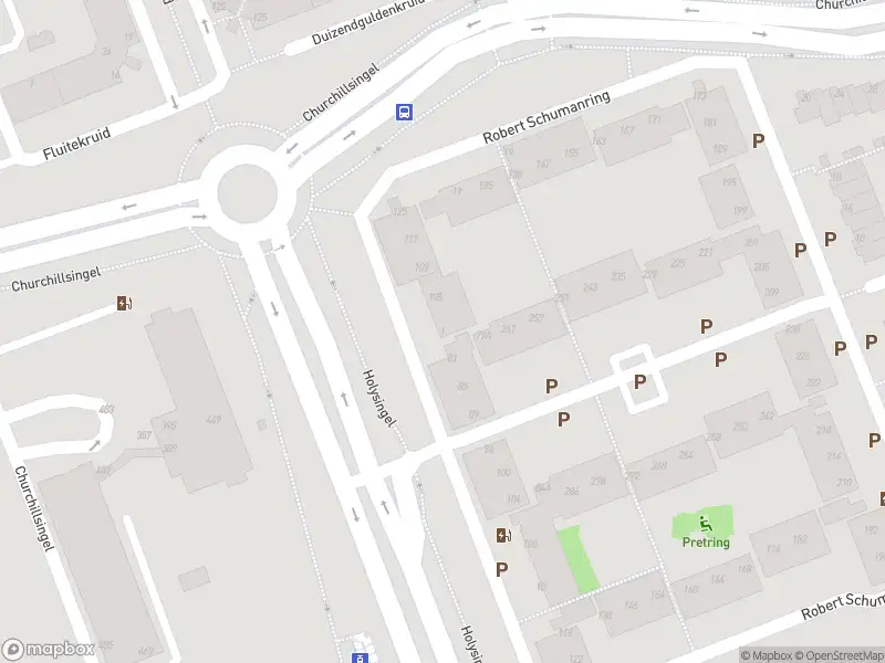 Ambulance met grote spoed naar de Robert Schumanring in Vlaardingen