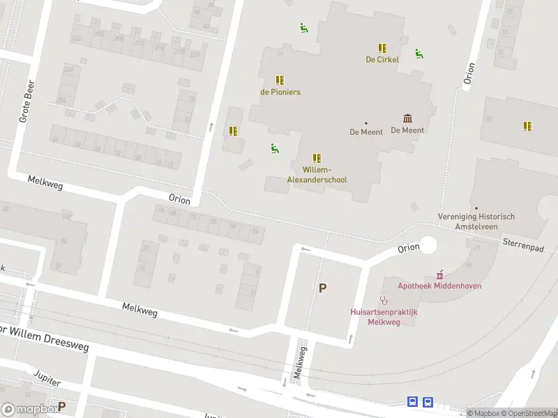 Overlastmelding Melkweg in 1188LB Amstelveen gesloten