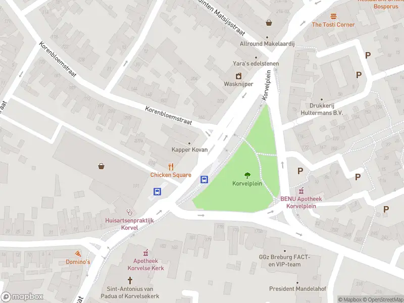 Overlastmelding Korvelplein in Tilburg