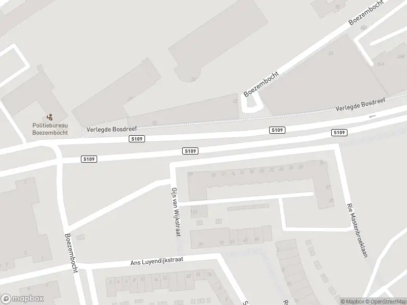 Brandweer met grote spoed naar de Boezembocht in Rotterdam vanwege gebouwbrand