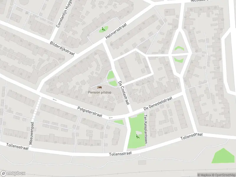 Ambulance met gepaste spoed naar de da Costastraat in Zandvoort