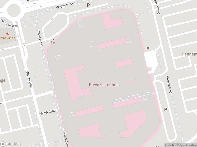 Besteld ambulance vervoer naar de Hospitaalweg in Almere