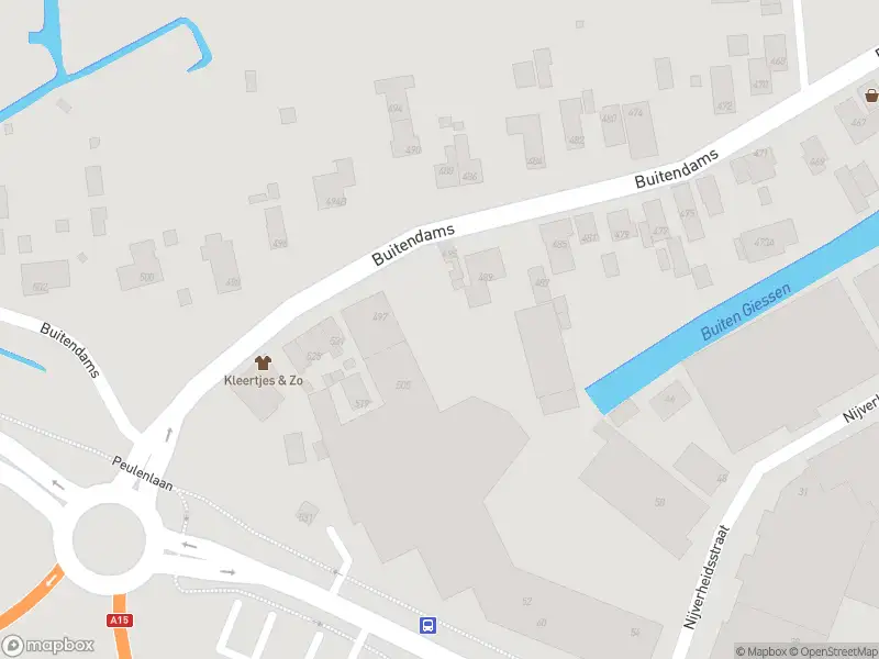 Overlastmelding Buitendams in Hardinxveld-Giessendam (3371)