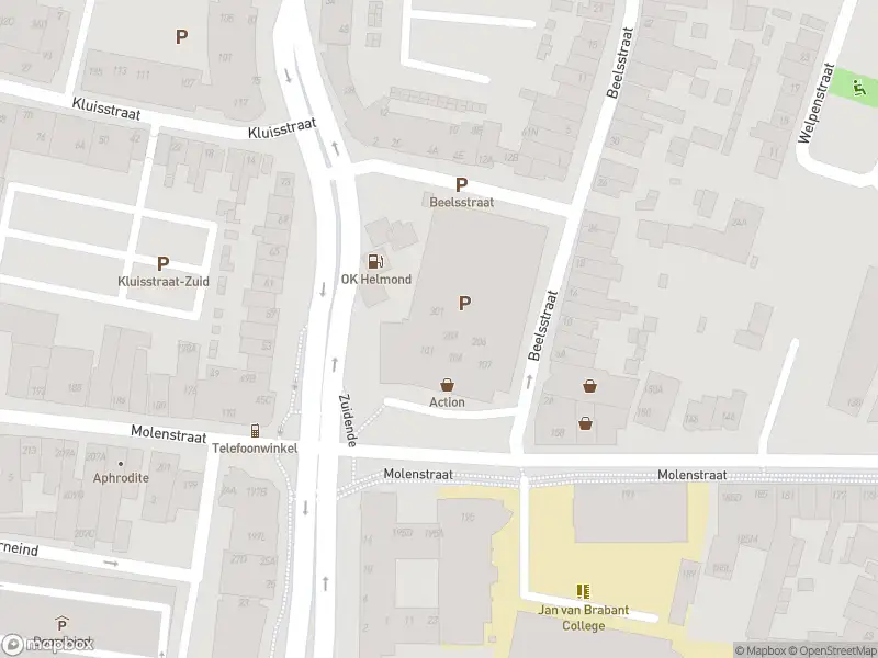 Politie naar de Sobriëtasplein in Helmond vanwege ongeval met letsel