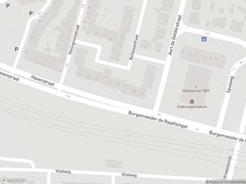 Ambulance met gepaste spoed naar de Burgemeester de Raadtsingel in Dordrecht