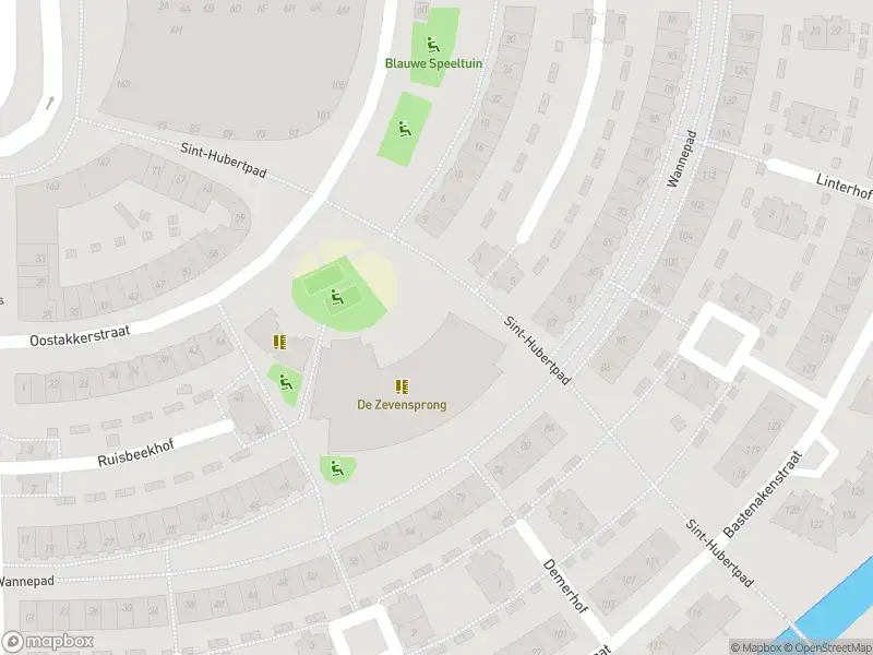 Ambulance met gepaste spoed naar de Sint-Hubertpad in Amsterdam