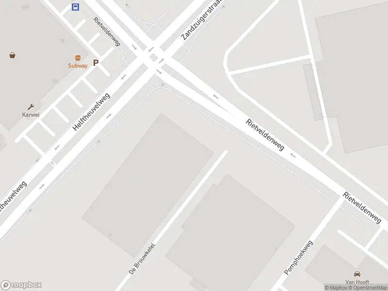 Politie naar de Rietveldenweg in 's-Hertogenbosch vanwege ongeval met letsel