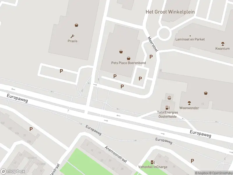 Politie met grote spoed naar de Europaweg in Oosterhout vanwege letsel