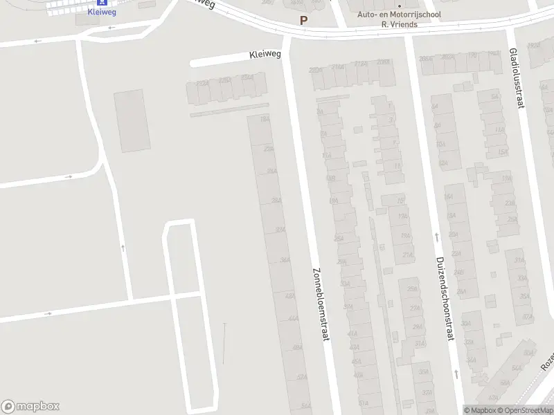 Ambulance met gepaste spoed naar de Zonnebloemstraat in Rotterdam