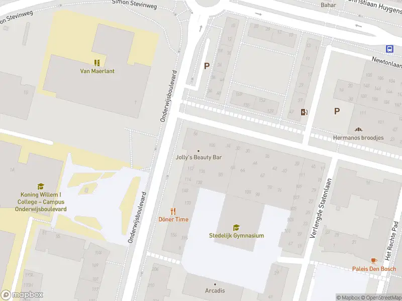 Politie naar de Onderwijsboulevard in 's-Hertogenbosch vanwege ongeval met letsel