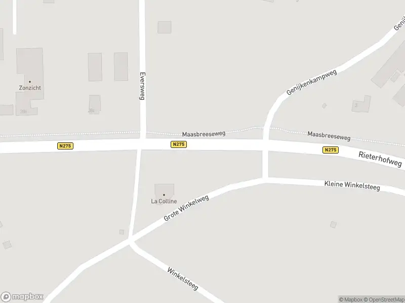 Politie naar de Maasbreeseweg in Venlo vanwege aanrijding met letsel