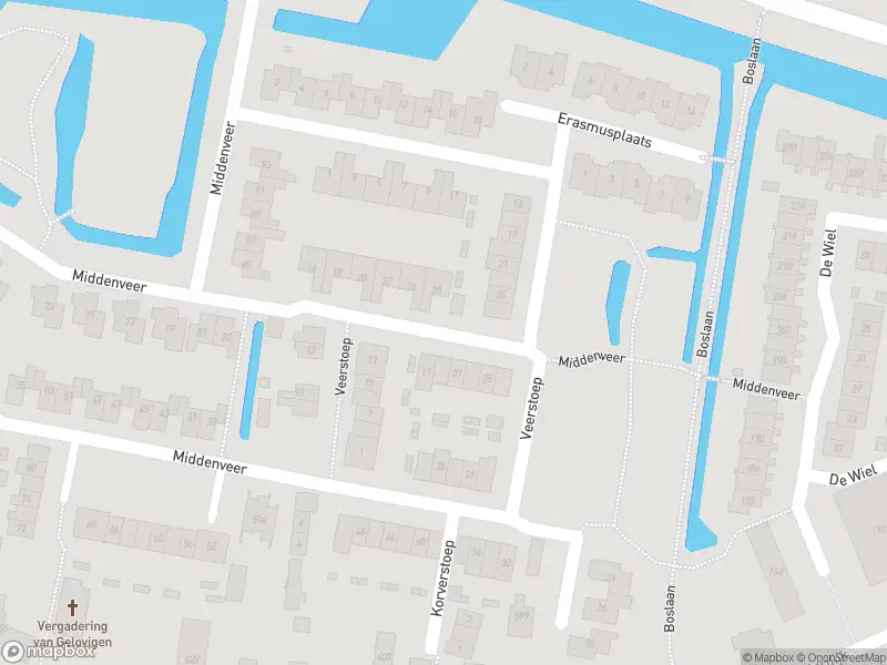 Ambulance met grote spoed naar de Middenveer in Sliedrecht