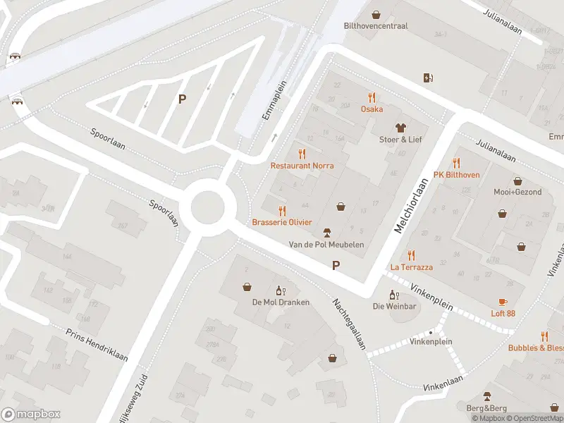 Politie naar de Emmaplein in Bilthoven vanwege aanrijding met letsel