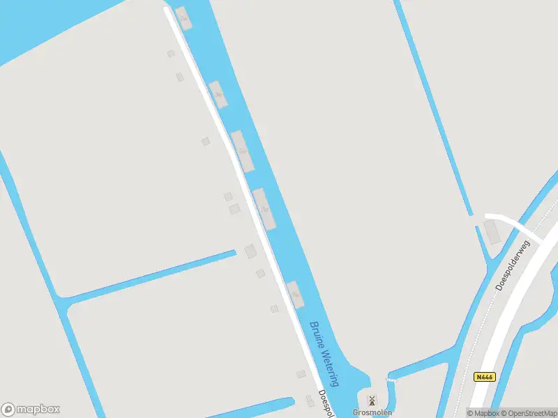 Brandweer met grote spoed naar de Doespolderweg in Hoogmade