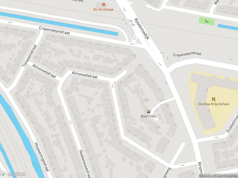 Ambulance met gepaste spoed naar de Wolbrandsstraat in Dordrecht