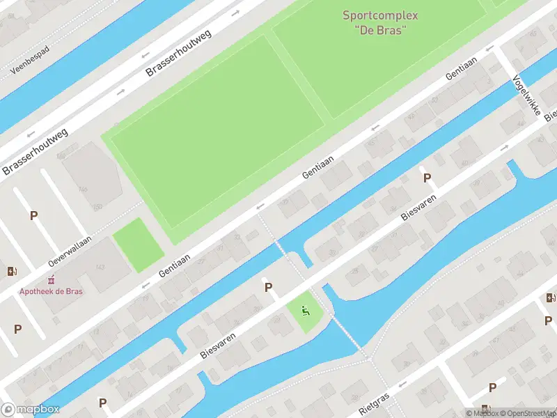 Ambulance met grote spoed naar de Gentiaan in 's-Gravenhage