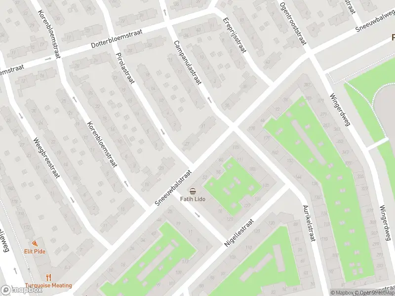 Ambulance met grote spoed naar de Sneeuwbalstraat in Amsterdam