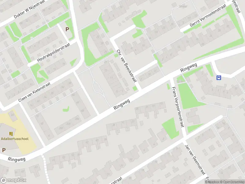 Ambulance met grote spoed naar de Chr van Beeckstraat in Spaarndam