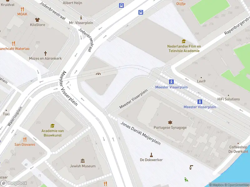 Besteld ambulance vervoer naar de Mr. Visserplein in Amsterdam