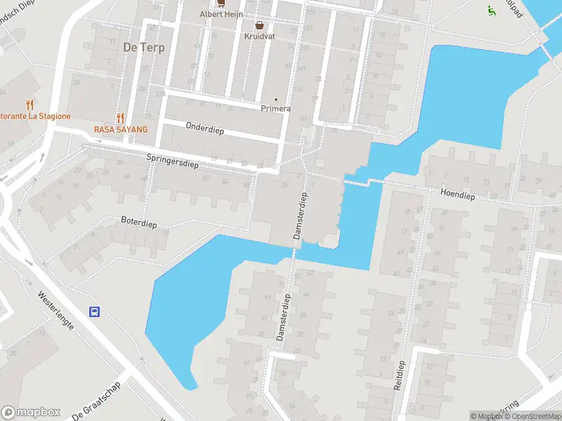 Ambulance met gepaste spoed naar de Damsterdiep in Capelle aan den IJssel