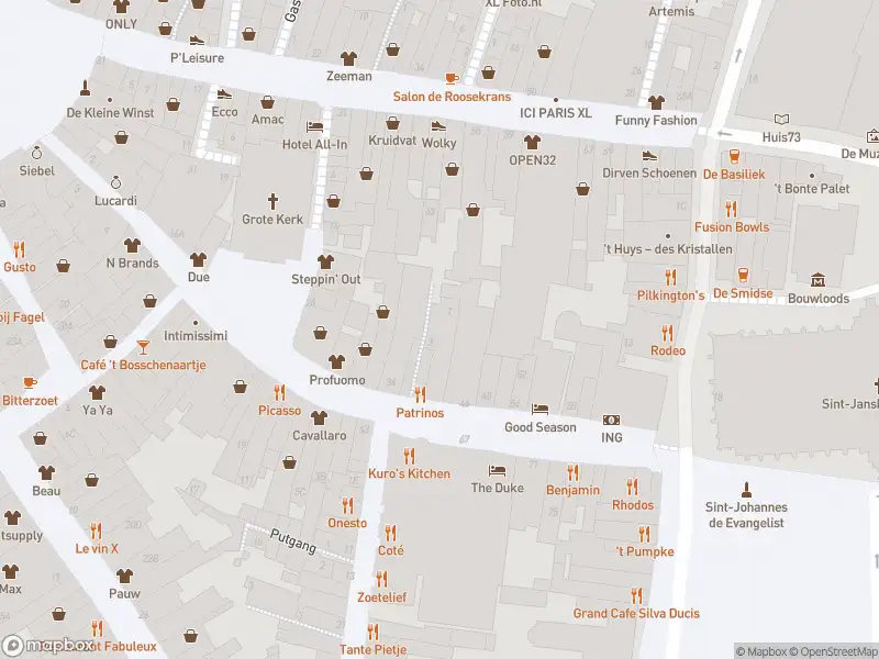 Politie naar de Kerkstraat in 's-Hertogenbosch vanwege ongeval met letsel