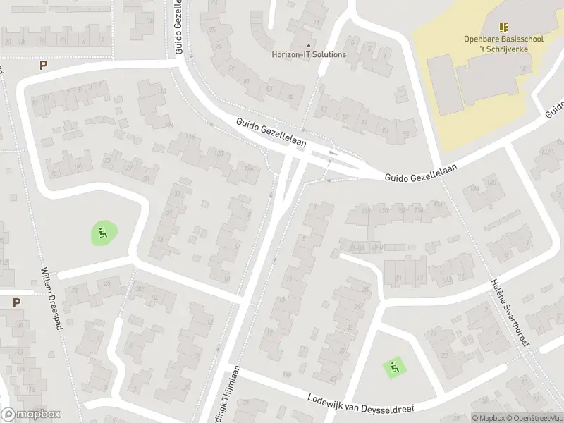 Brandweer met grote spoed naar de Josephus Alberdingk Thijmlaan in Goirle vanwege reanimatie