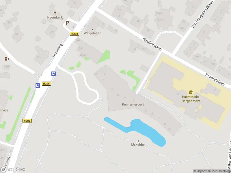 Ambulance met grote spoed naar de Kennemeroord in Heemstede