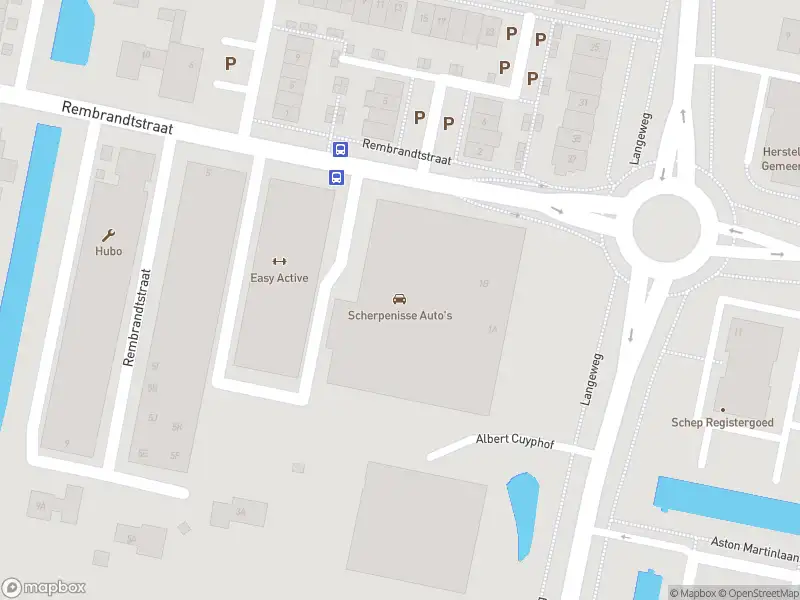 Besteld ambulance vervoer naar de Rembrandtstraat in Oud-Beijerland