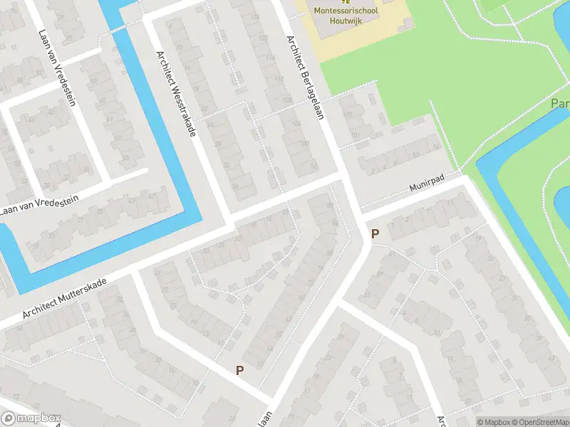 Ambulance met grote spoed naar de Architect Muttersstraat in 's-Gravenhage