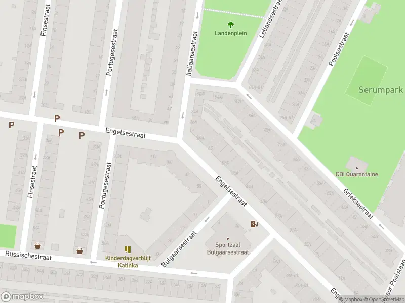 Ambulance met grote spoed naar de Engelsestraat in Rotterdam