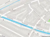 Ambulance met gepaste spoed naar de Stuverstraat in Haarlem