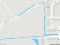 Ambulance met gepaste spoed naar de Het Laantje in Noordwijk