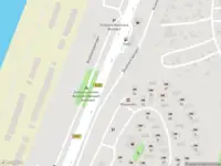 Ambulance met gepaste spoed naar de Boulevard Barnaart in Zandvoort