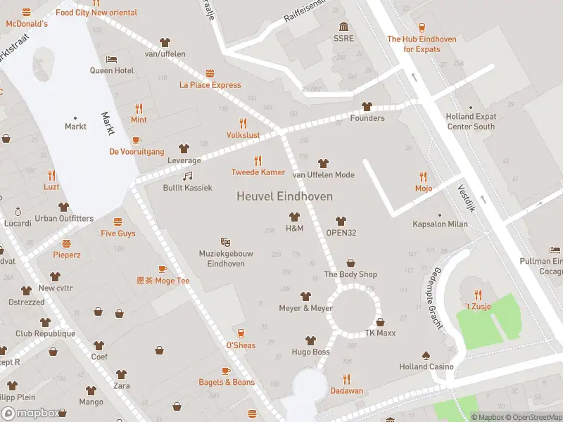 Brandweer met gepaste spoed naar de Heuvel Galerie in Eindhoven vanwege een liftopsluiting