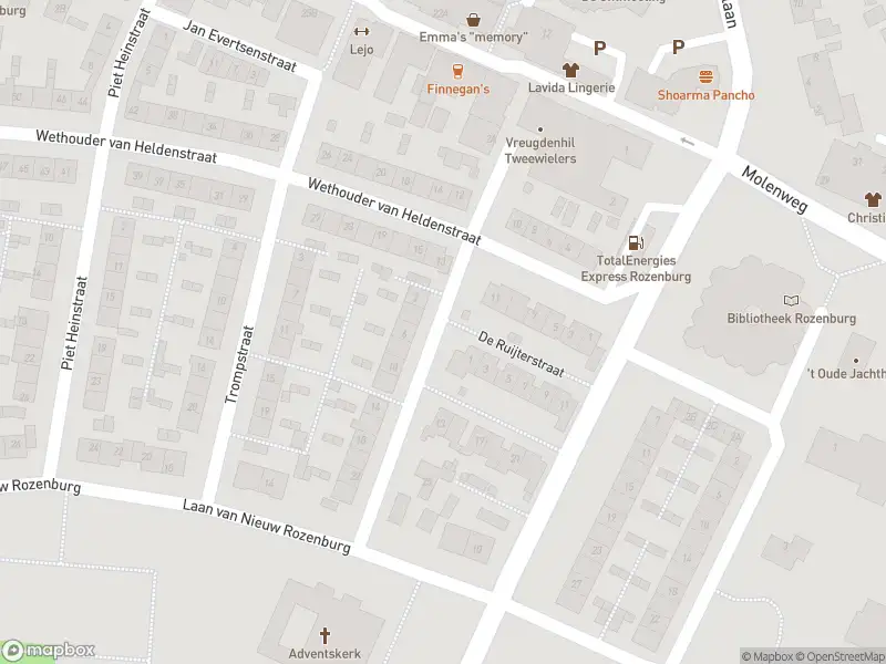 Ambulance met gepaste spoed naar de De Ruijterstraat in Rozenburg