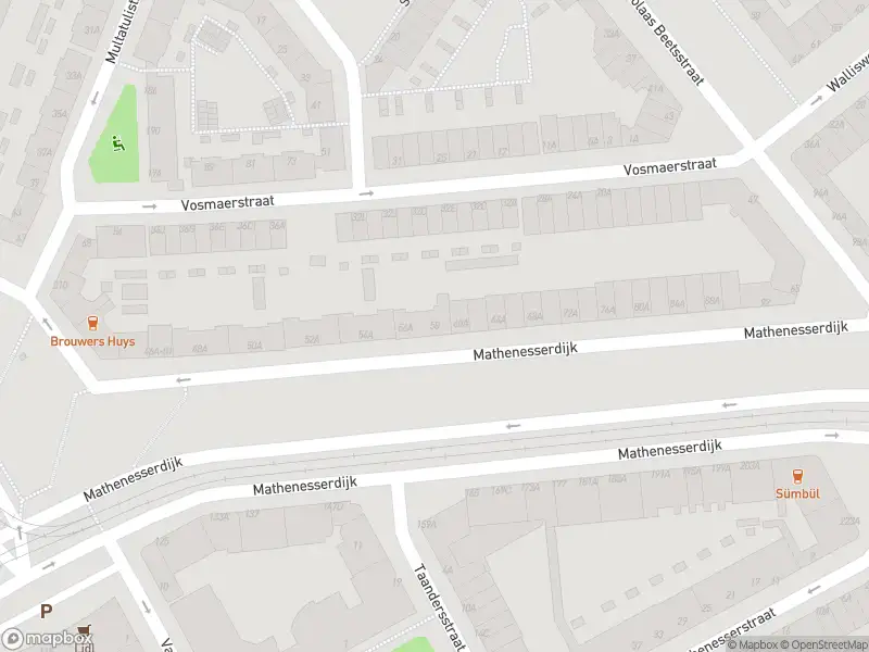 Ambulance met grote spoed naar de Mathenesserdijk in Rotterdam