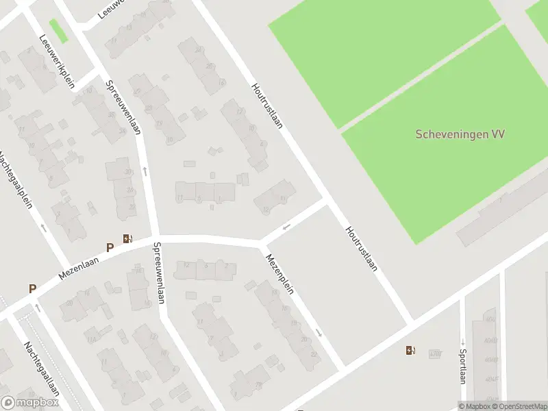 Ambulance met grote spoed naar de Mezenplein in 's-Gravenhage