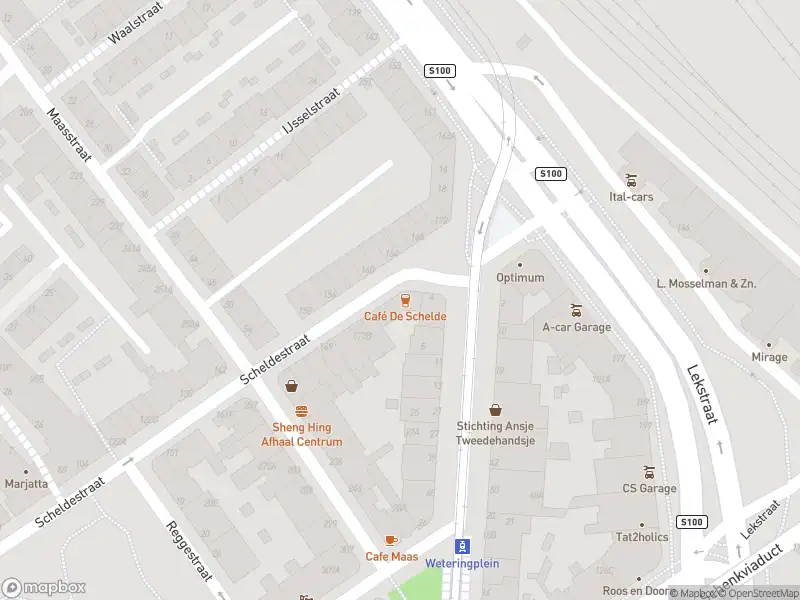 Brandweer met gepaste spoed naar de Scheldeplein in 's-Gravenhage