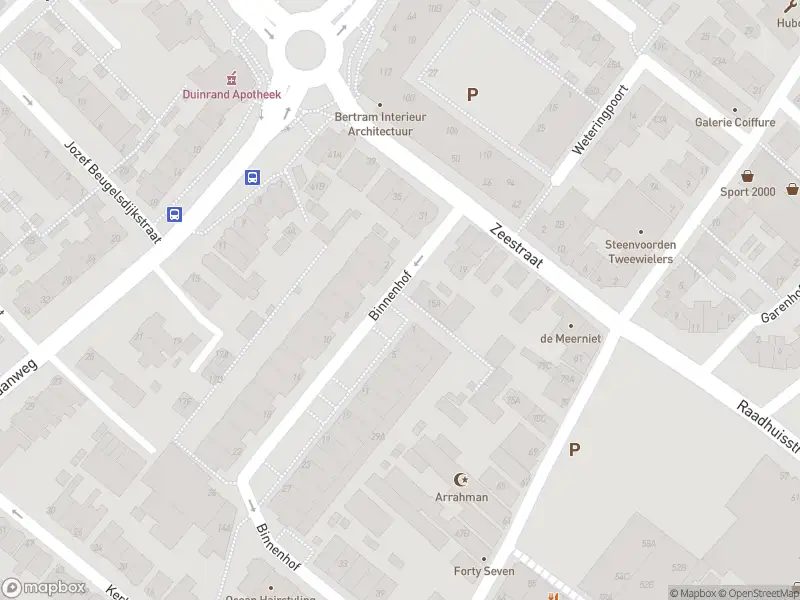 Ambulance met gepaste spoed naar de Binnenhof in Noordwijk