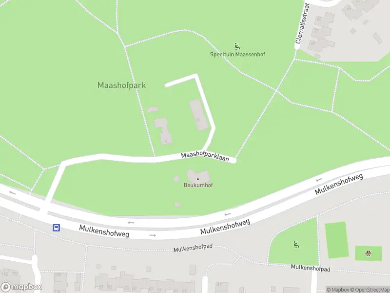 Brandweer met gepaste spoed naar de Maashofparklaan in Venlo vanwege brand