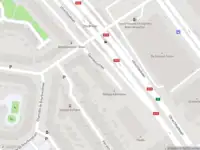 Ambulance met grote spoed naar de Daendelsstraat in 's-Gravenhage