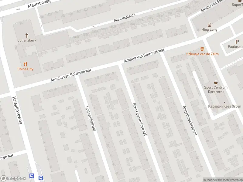 Ambulance met grote spoed naar de Ernst Casimirstraat in Dordrecht