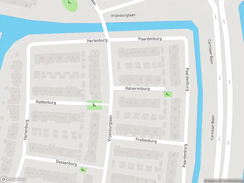 Ambulance met grote spoed naar de Kalverenburg in Barendrecht