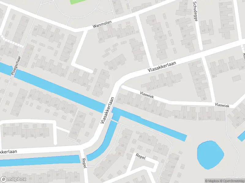 Politie naar de Vlasakkerlaan in Hellevoetsluis vanwege ongeval met letsel