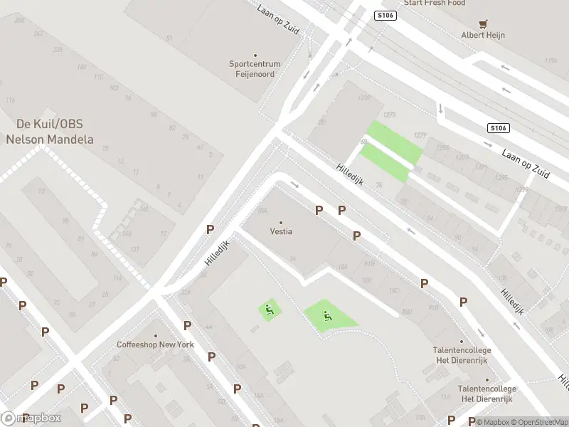 Besteld ambulance vervoer naar de Paul Krugerstraat in Rotterdam